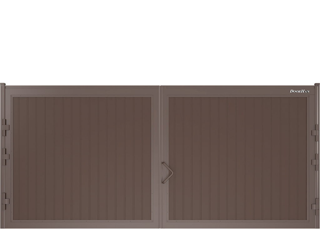 Щит с вертикальным расположением сэндвич-панелей